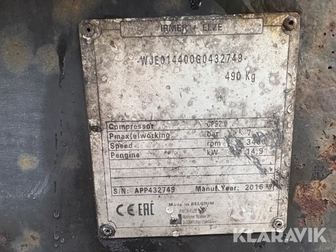Billede 7 - Mobil kompressor Irmer GPS2.0