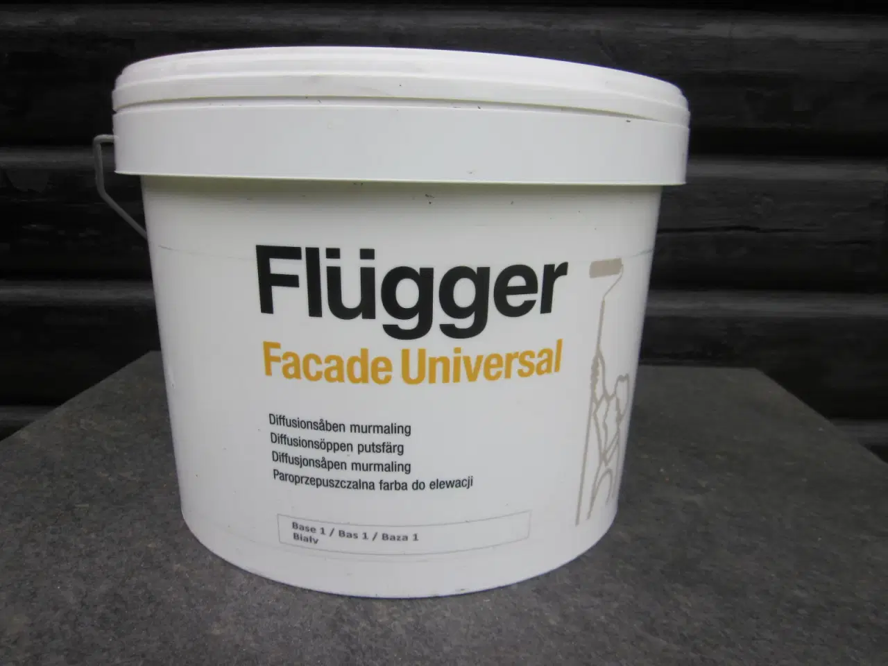 Billede 1 - 10 liter Flygger Facade maling universal