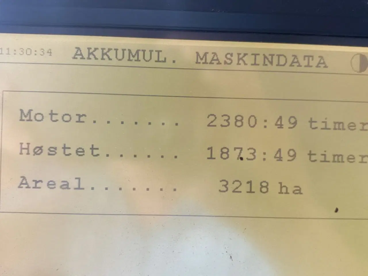 Billede 7 - Massey Ferguson 40, kun 1873 høstimer og 2381 motortimer. Velholdt maskine.