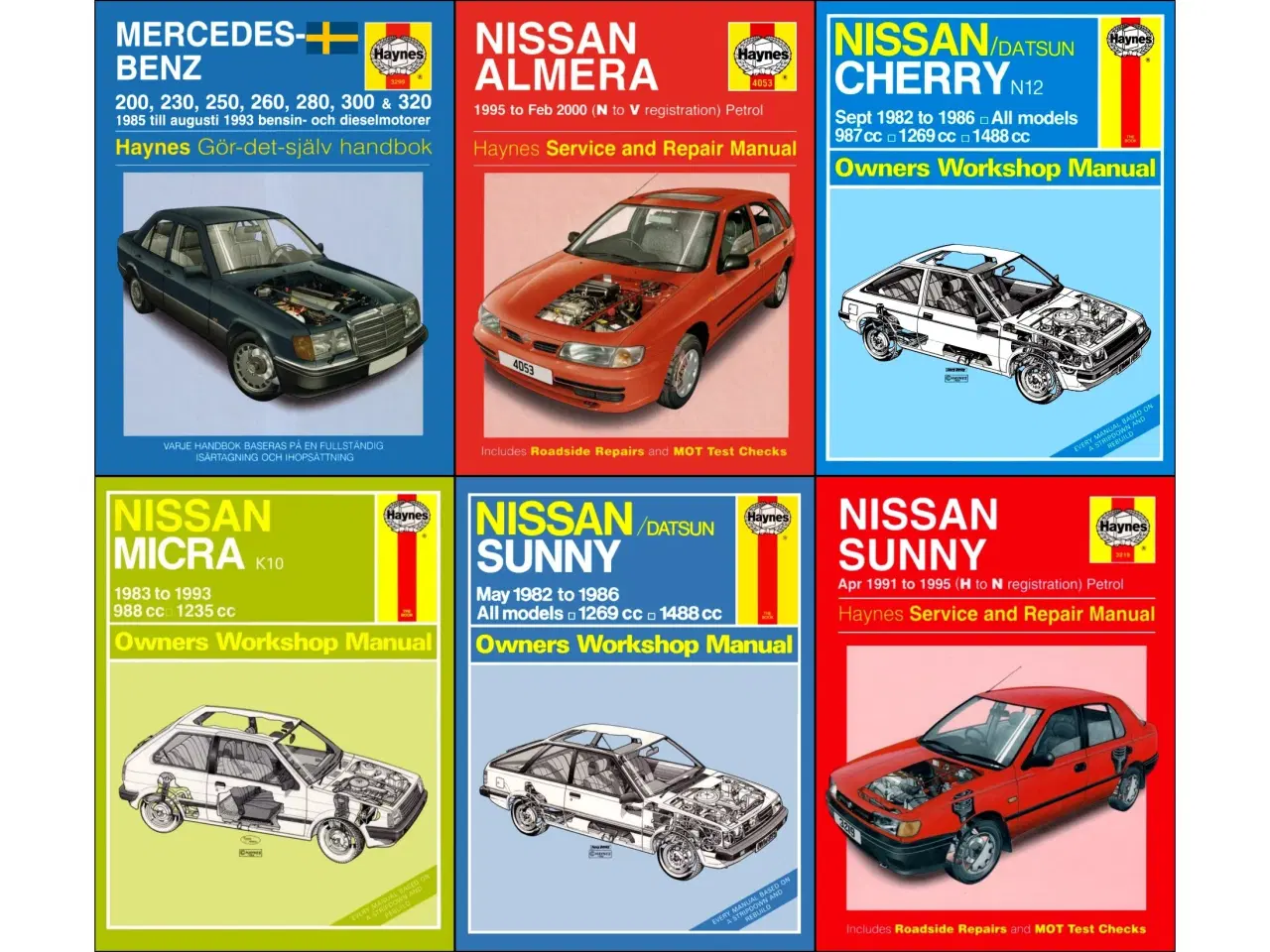 Billede 5 - Haynes - 68 Haynes Værkstedshåndbøger - 75 kr./bog