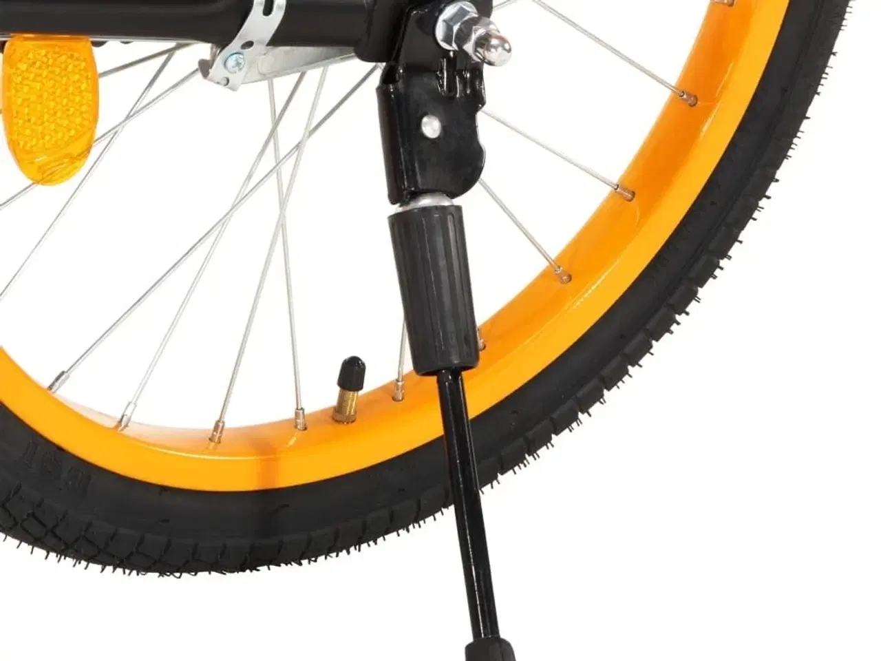 Billede 9 - Børnecykel med frontlad 18 tommer sort og orange