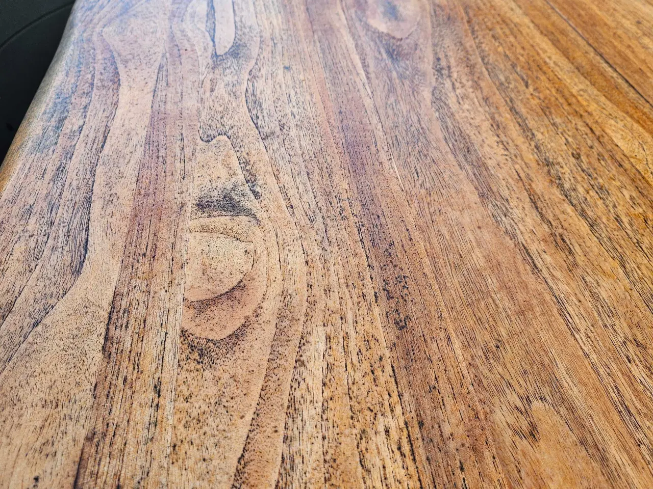 Billede 3 - ILVA plankebord i massivt træ med/ uden 6 stole