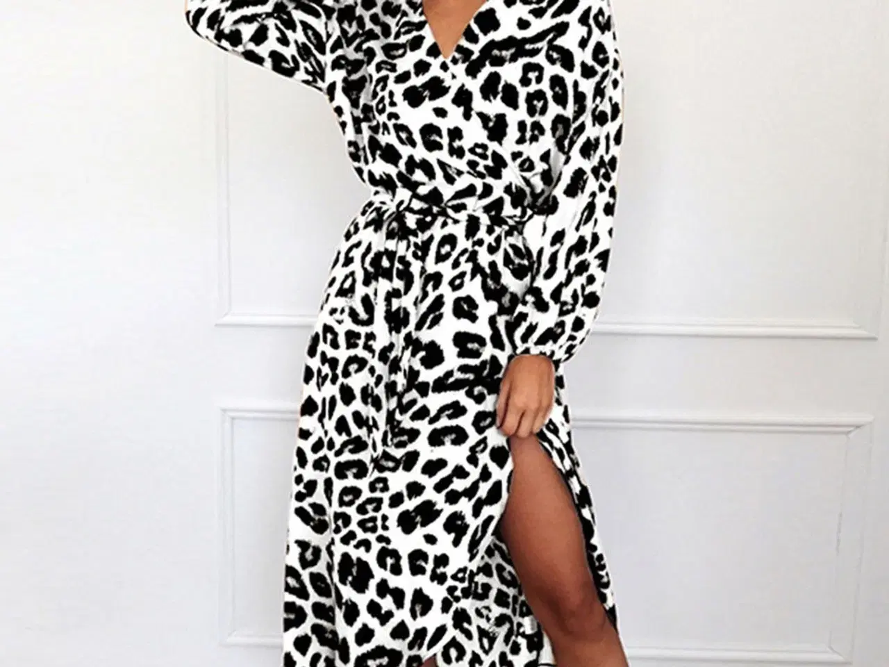 Billede 1 - Leopard kjoler3 farvevalg +flere leopard pri