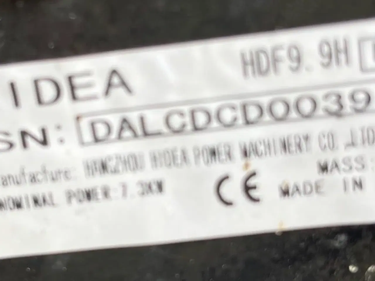 Billede 4 - Hidea 9,9 HP 4T 2018