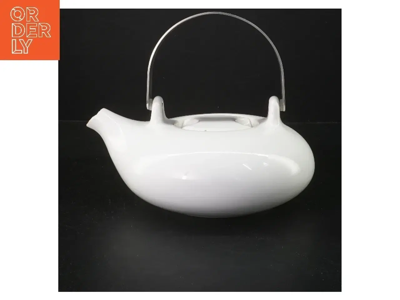 Billede 1 - Moderne porcelæns tekande (str. Ø 18 cm)