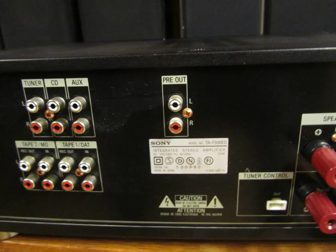 Billede 9 - HIGH END SONY TA-606ES PÅ 2X80W RMS