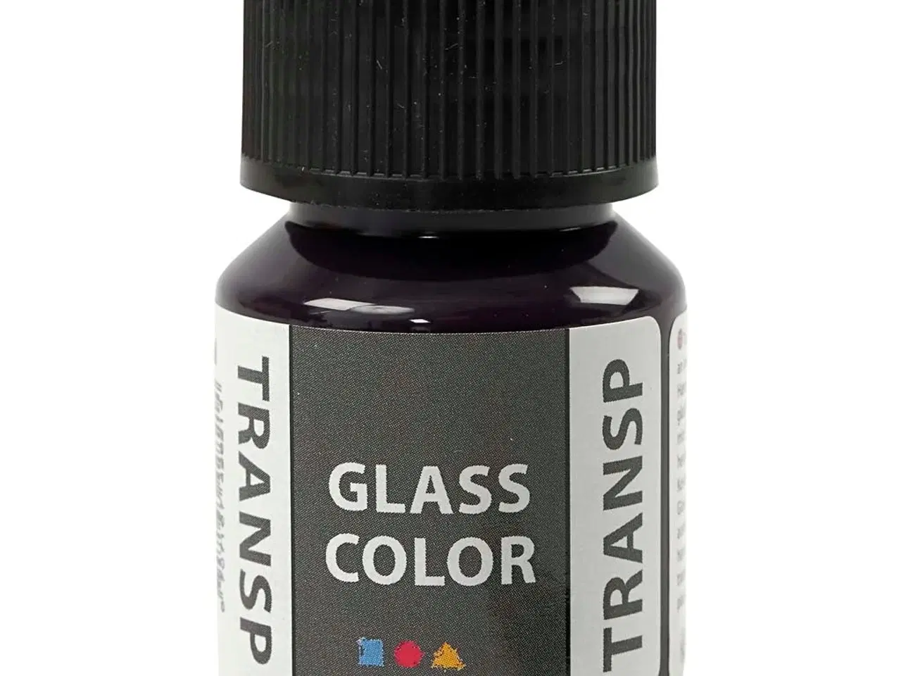 Billede 1 - Violet Transparent Glasfarve 30ml - Vandbaseret Maling