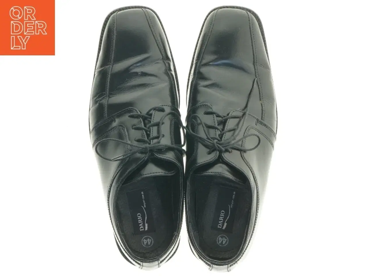Billede 5 - Sorte herresko med snørebånd fra Dario (str. 44 )