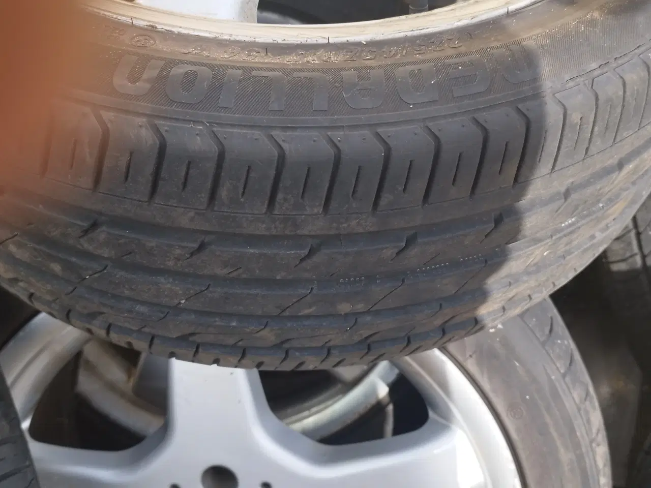 Billede 4 - Originale AMG alufælge med dæk