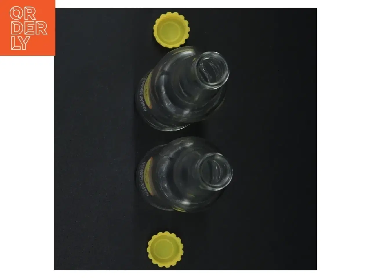 Billede 2 - Dekorative citronsodavandsflasker med tekst (str. 23 x 6 cm)