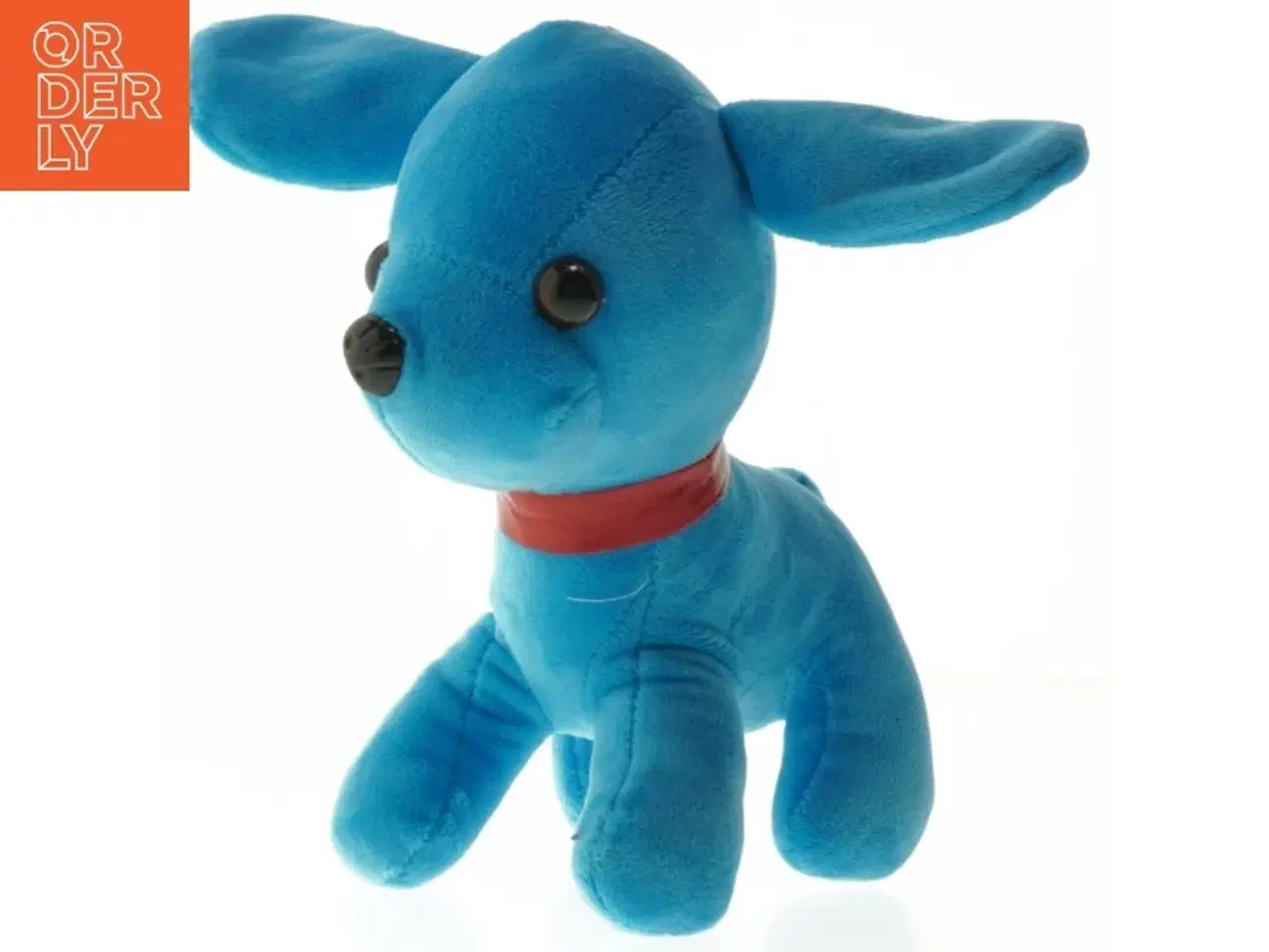 Billede 1 - Blå plys-legetøjsdyr (str. 21 cm)