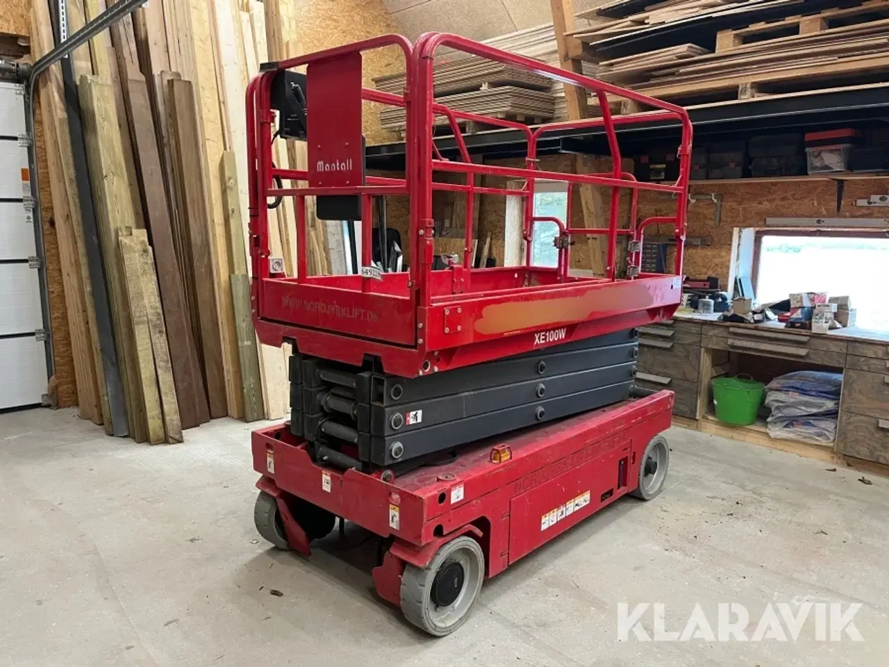 Billede 1 - Sakselift Mantall XE100W - 10 meter