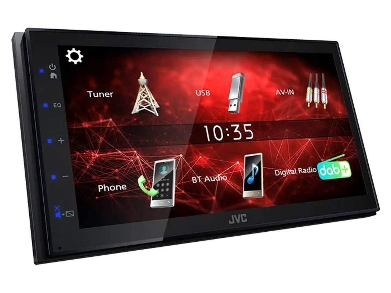 Billede 1 - JVC KW-M27DBT 2-DIN bilradio med DAB+