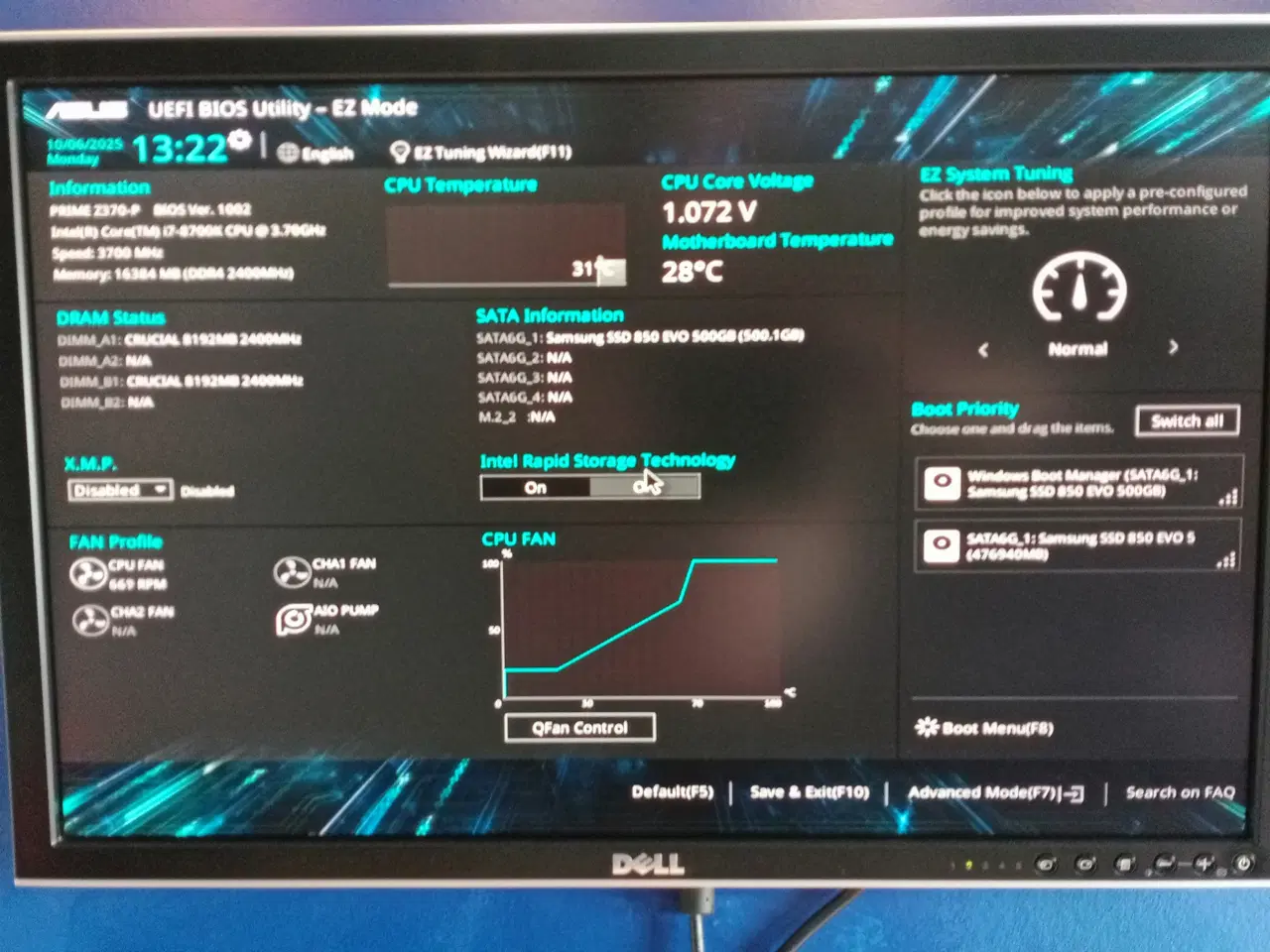 Billede 4 - Komplet i7 3.7ghz 16gb ram 500gb ssd m/win 10