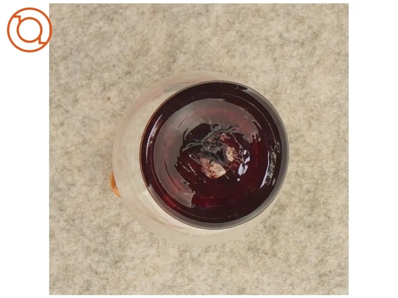 Billede 2 - Glaskande svensk glas fra Helleclin (str. 13 x 6 cm)