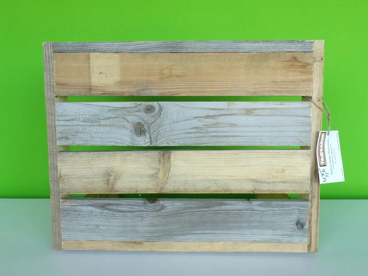 Billede 10 - Bord af genbrugstræ fyr - sidebord