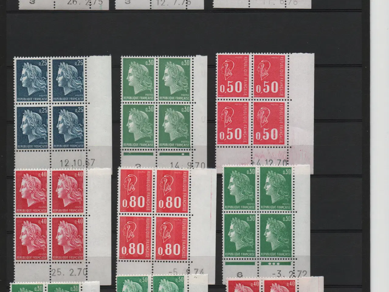 Billede 3 - France postfrisk frimærker