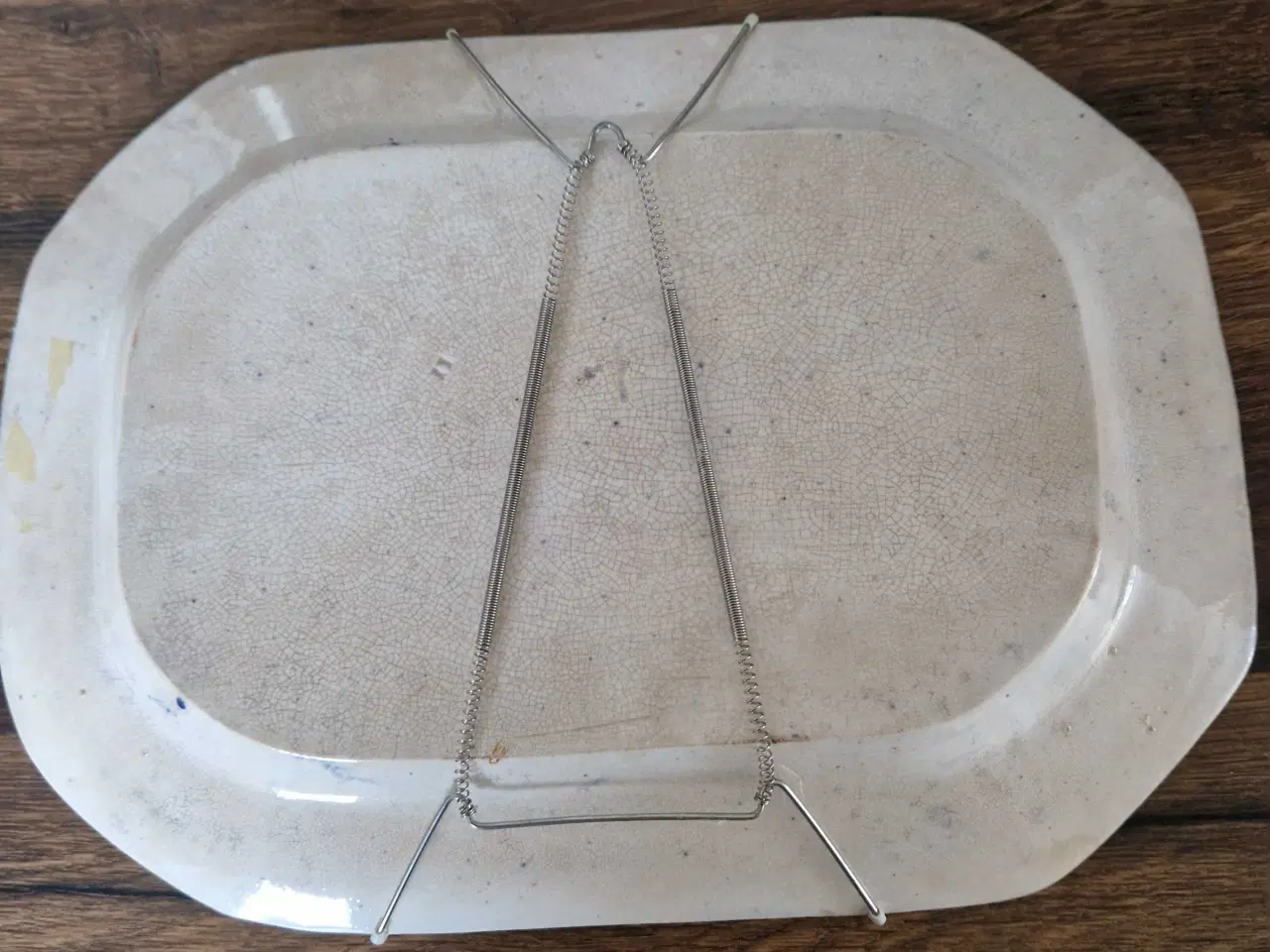 Billede 4 - Antikt engelsk fad fra 1800 tallet