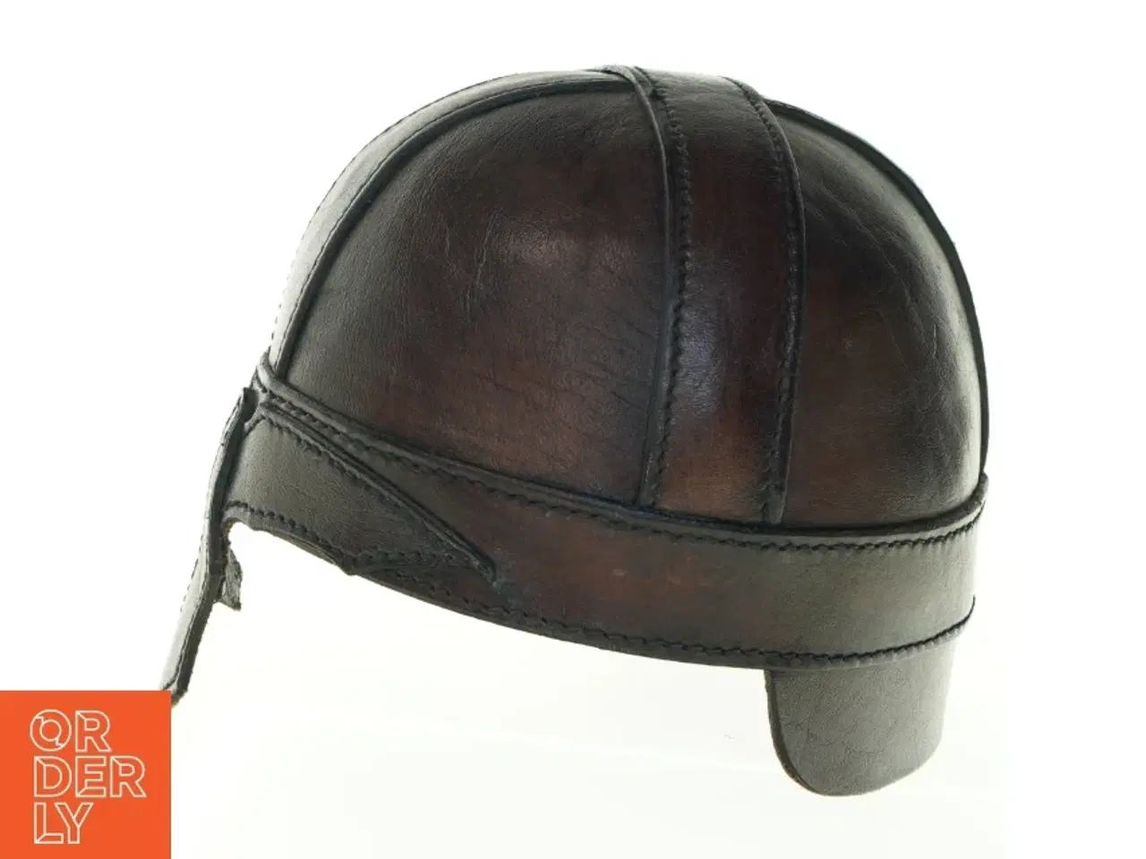 Billede 2 - Læder warrior helmet (str. Ø. 21 cm)