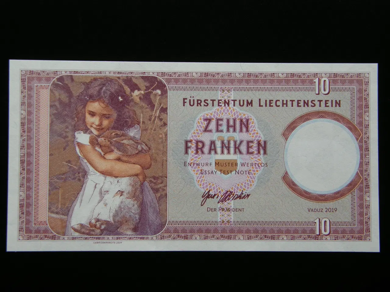 Billede 1 - Liechtenstein  10 Francs  2019  Unc.