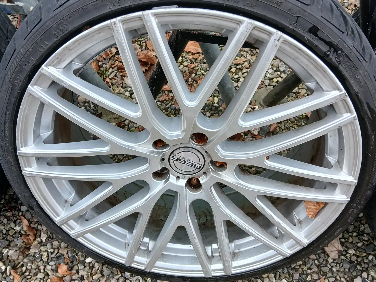 Billede 1 - Mega fælge. 5×112 pæne