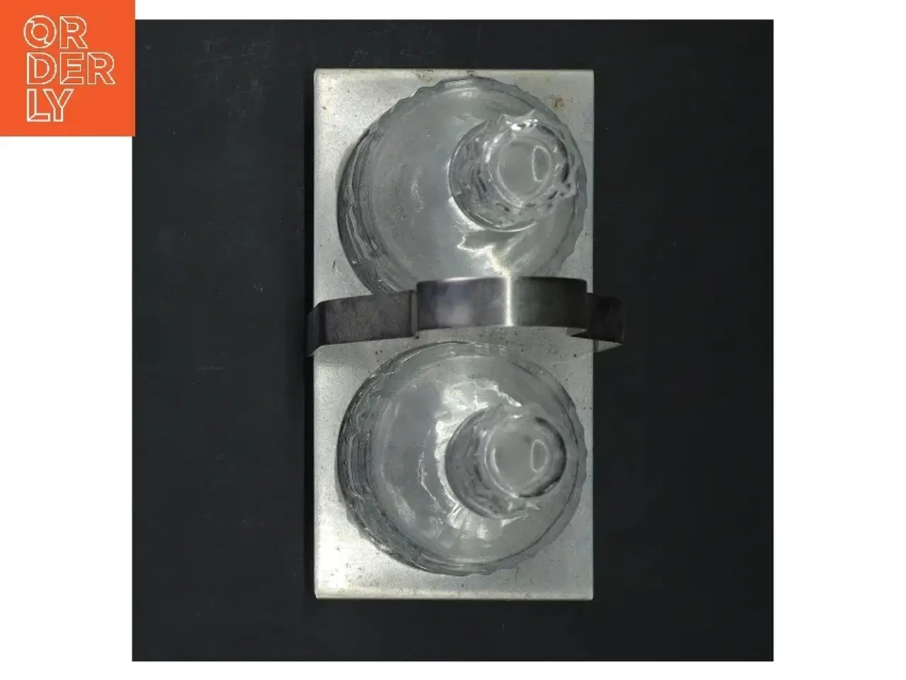 Billede 3 - Karaffel sæt med holder (str. 17x15x8 cm)