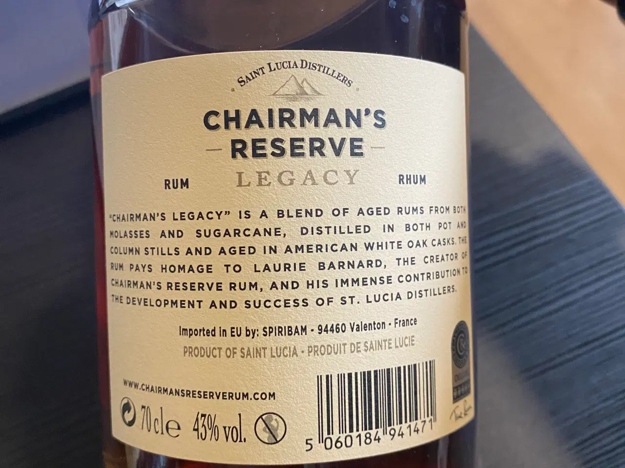 Billede 4 - Chairmans Reserve Legacy Rom