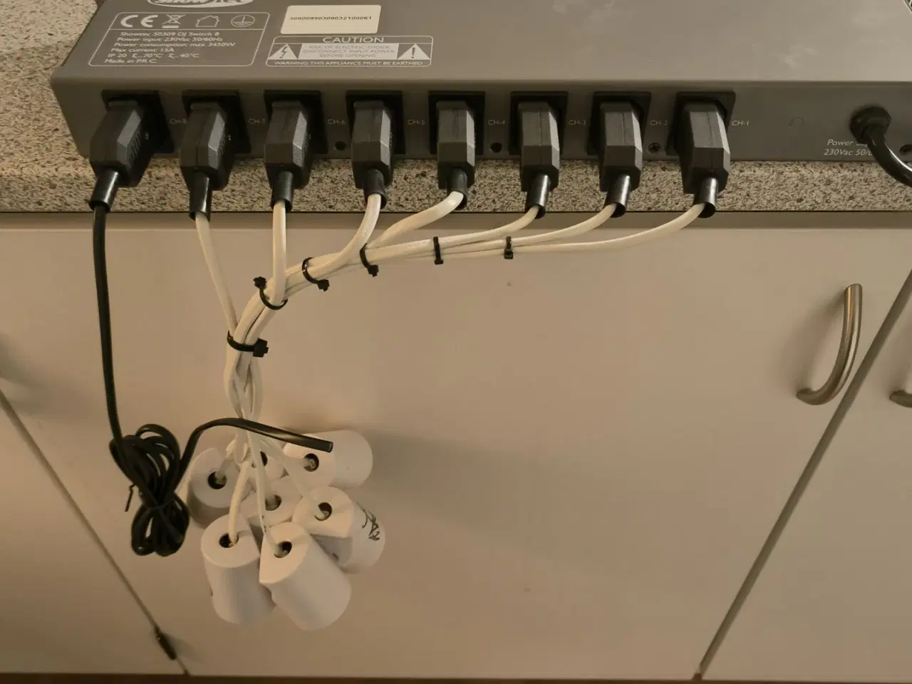 Billede 4 - Showtec DJ-Switch 8 - tænd/sluk panel - 8 kanaler