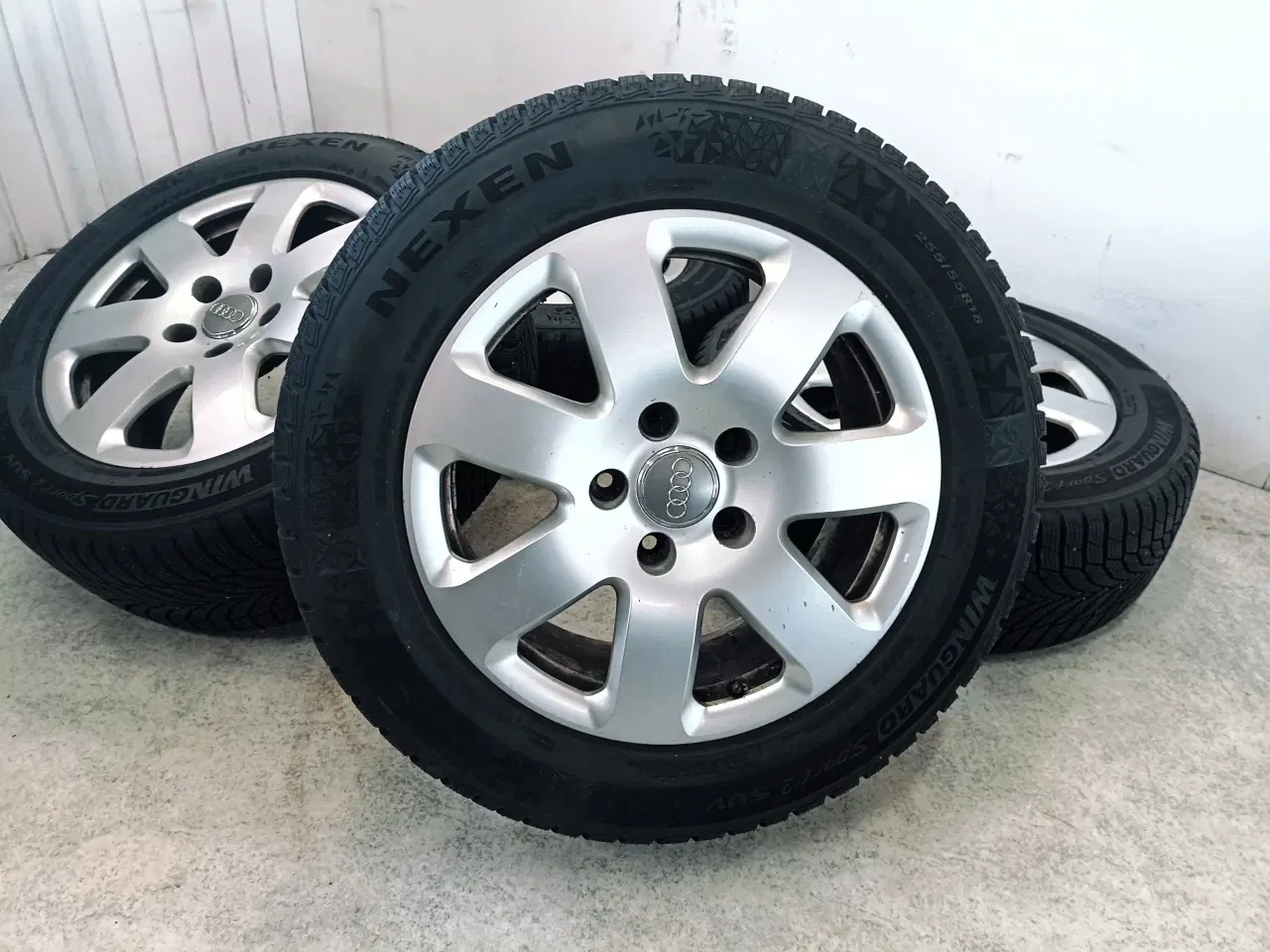 Billede 6 - 5x130 18" ET56 nav 71,6ø AUDI Q7 vintersæt