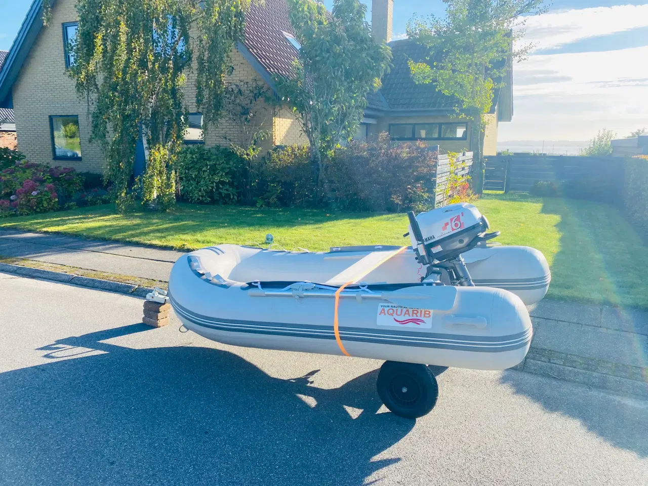 Billede 3 - Lækker lille Rib båd med 6 hk Yamaha