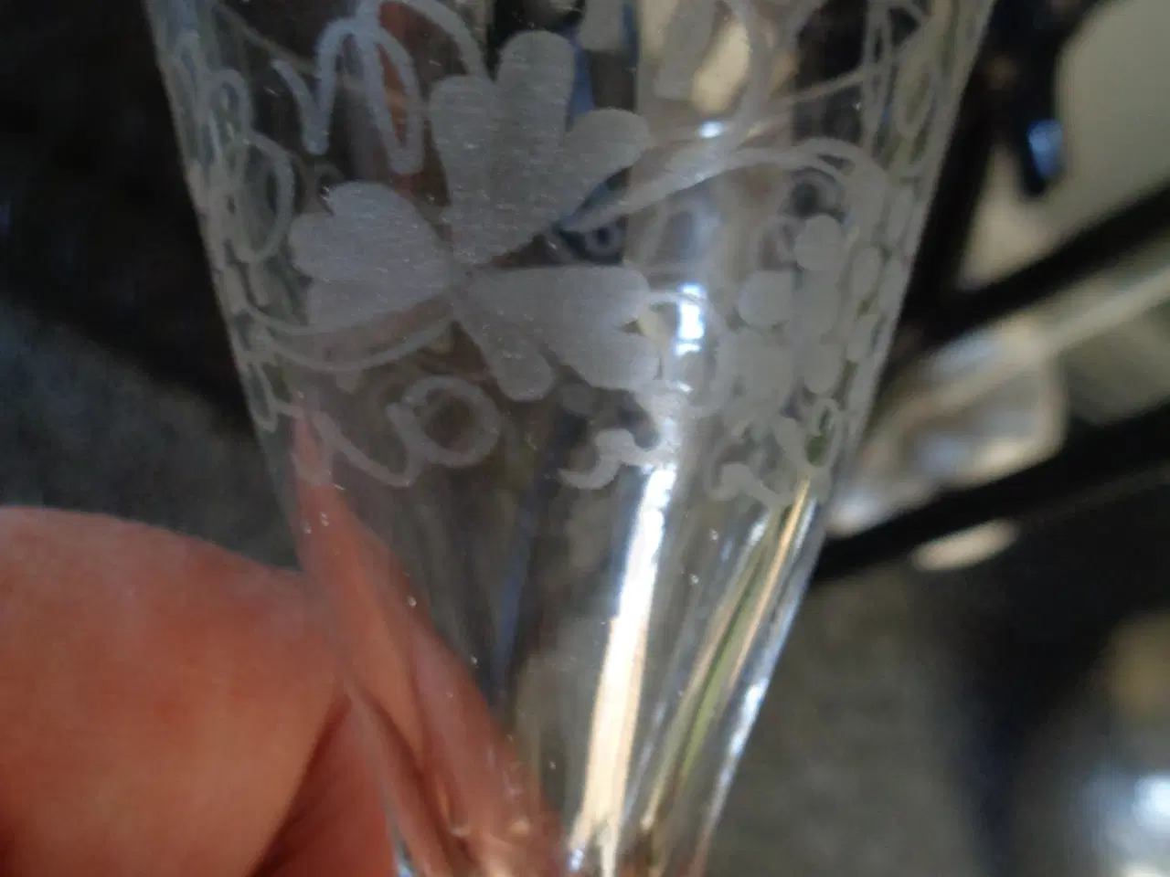 Billede 5 - Graveret snapseglas