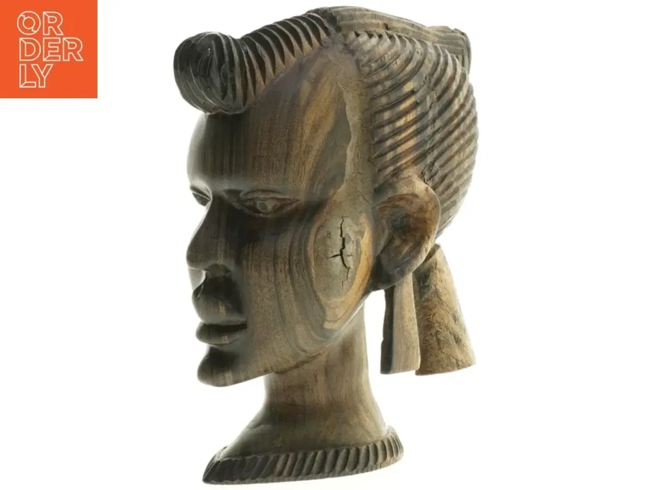 Billede 2 - Træskulptur (str. 24 x 16 cm)