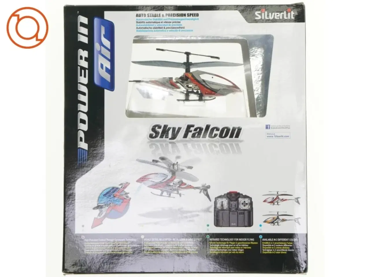 Billede 4 - Fjernstyret helikopter fra Silver Lit (str. 33 x 33 cm)