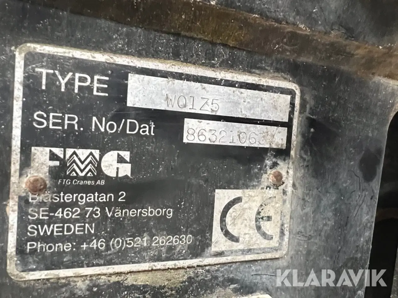 Billede 5 - Skovvogn FTG 12 tons W01Z5