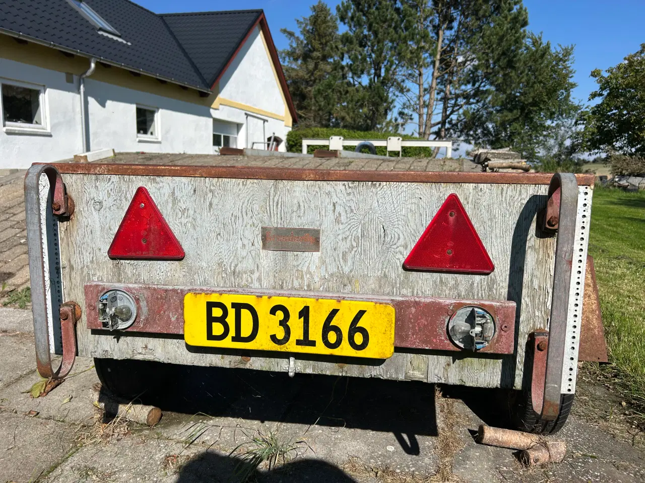 Billede 2 - Brenderup Påhængsvogn veteran trailer 