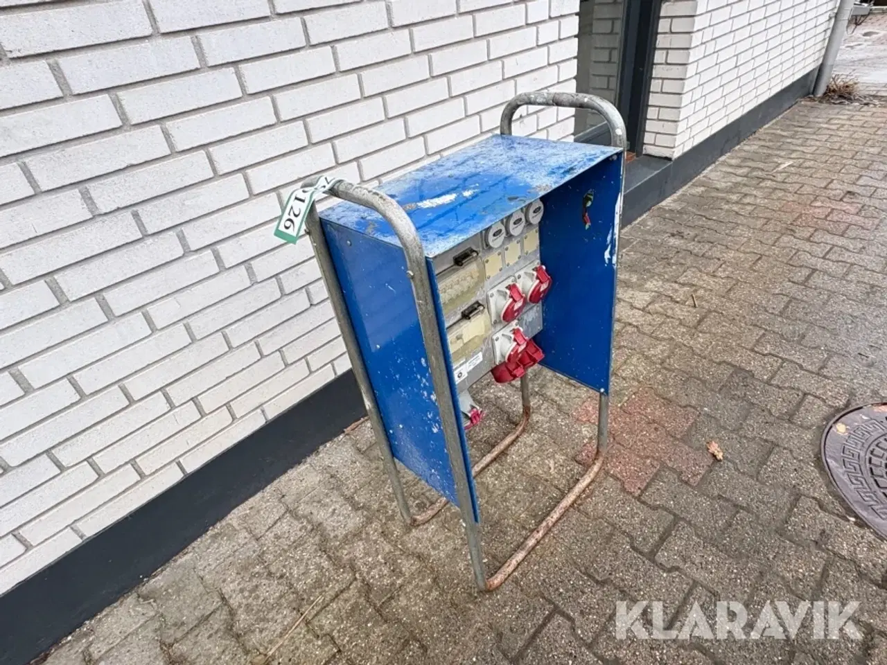 Billede 3 - Byggestrømtavle