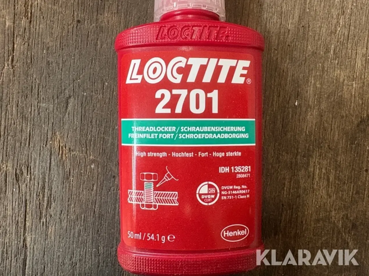 Billede 2 - Gevindlim Loctite 2701  12 styk