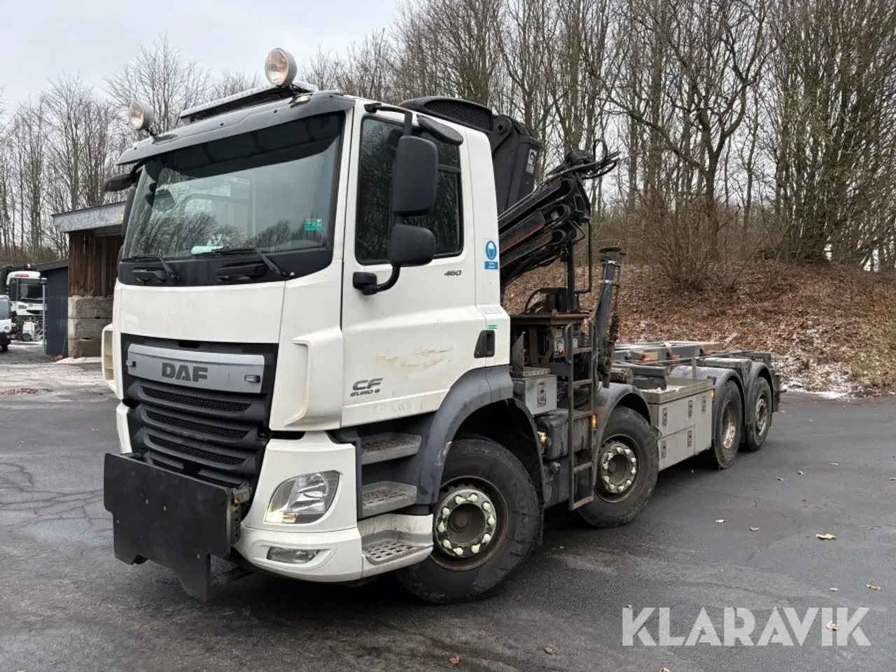 Billede 1 - Lastbil DAF CF 460 med wirehejs og kran