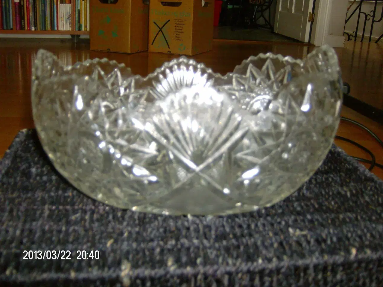 Billede 2 - Krystal skål 