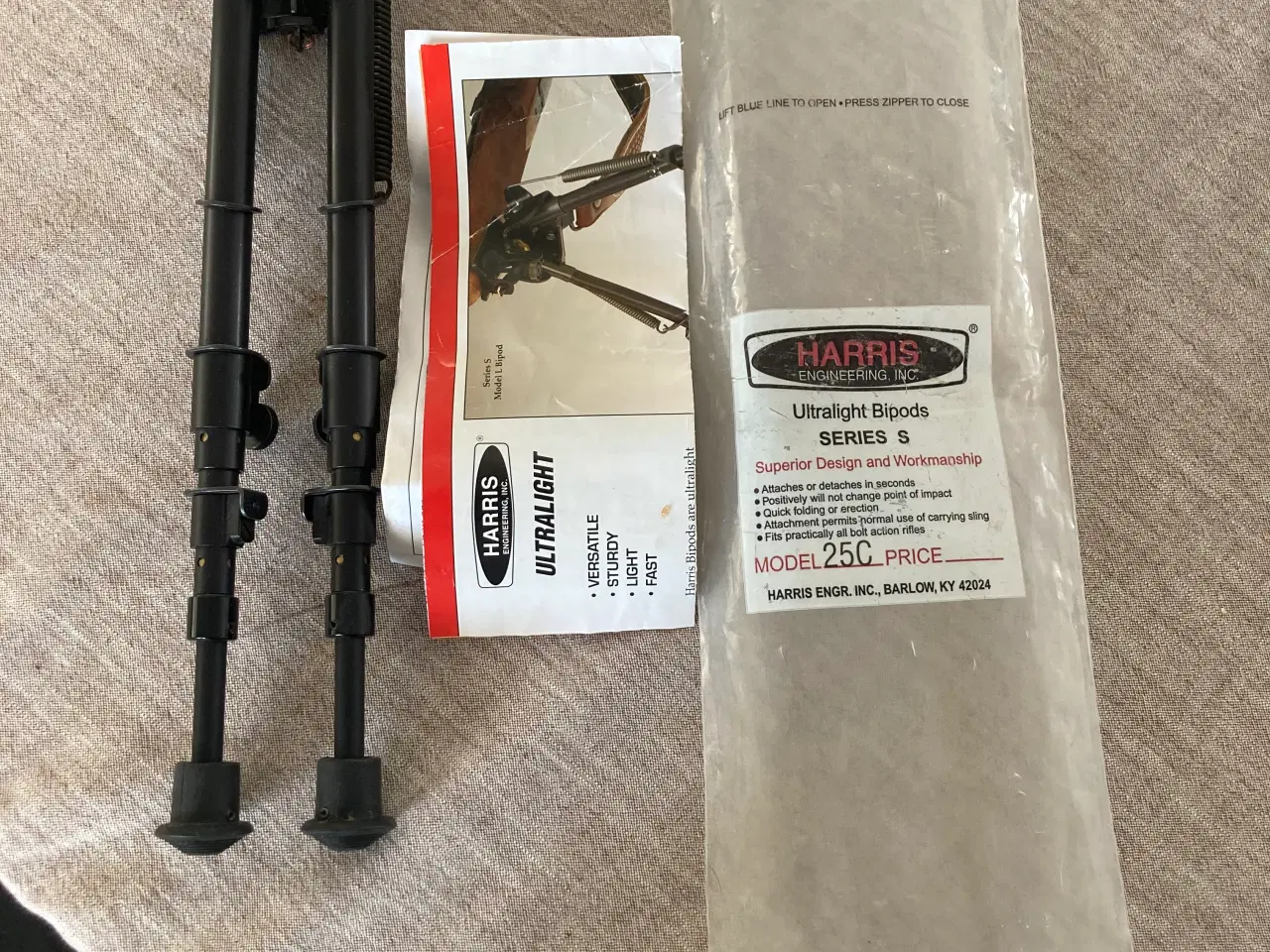 Billede 1 - Støtteben til riffel 