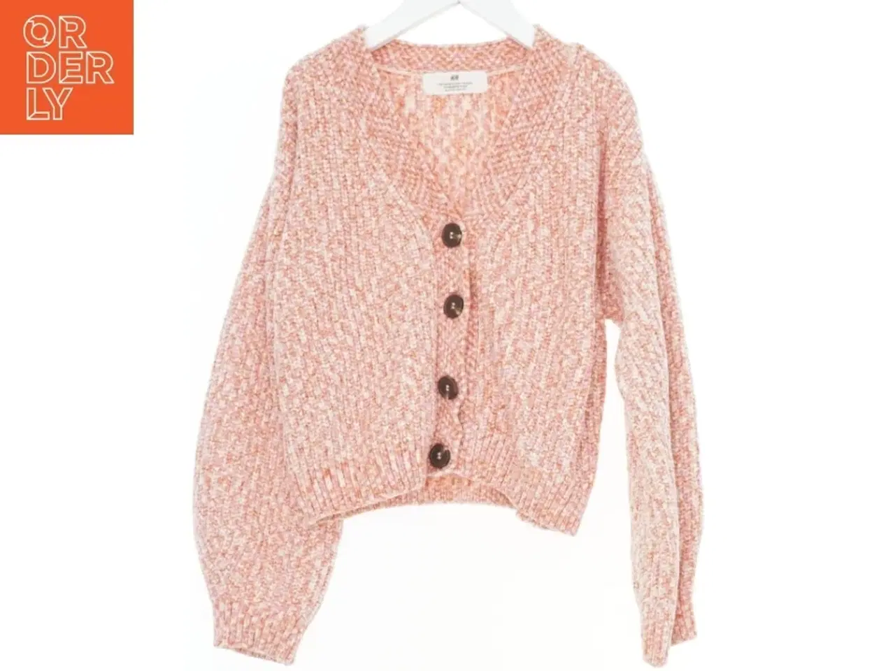 Billede 1 - Strikket cardigan med knapper fra H&M (str. 140)