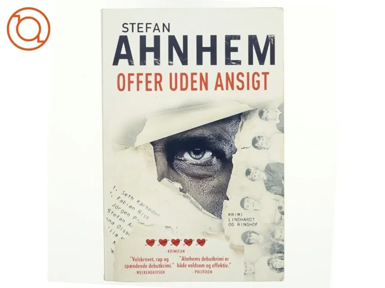 Billede 1 - Offer uden ansigt af Stefan Ahnhem (Bog)