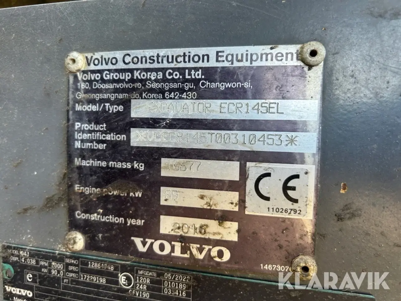 Billede 5 - Gravemaskine Volvo ECR 145EL