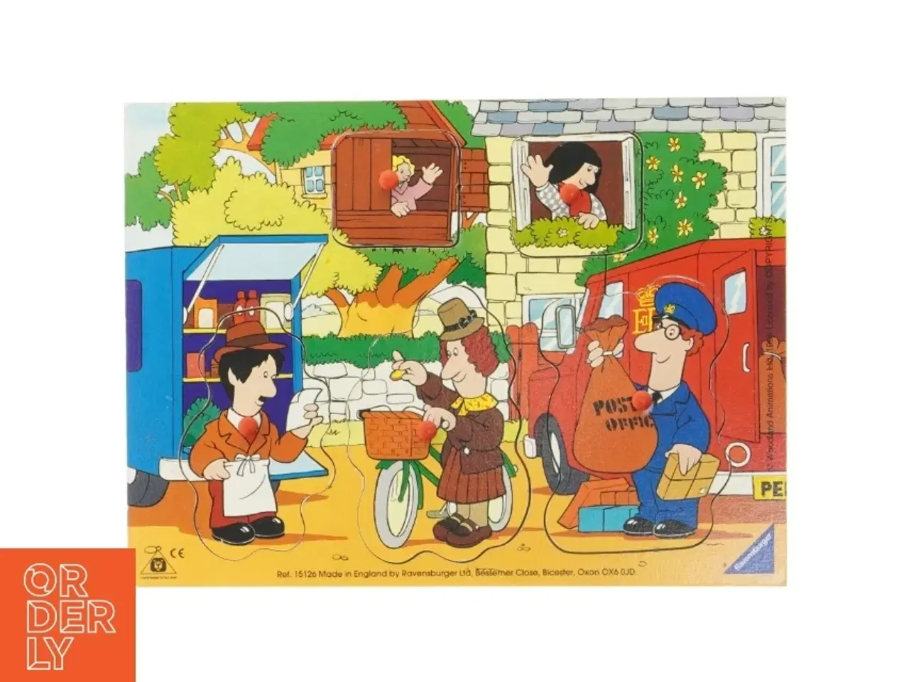 Billede 1 - Postmand Per puslespil (str. 26 x 19 cm)
