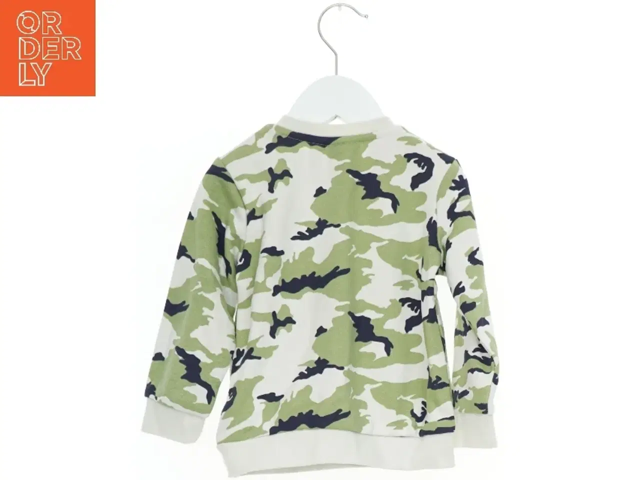 Billede 2 - Camouflage sweatshirt fra Adidas (str. 86)