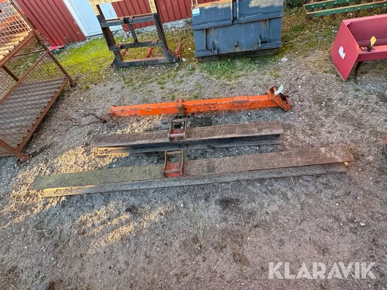 Billede 2 - Afrettere og kranarm