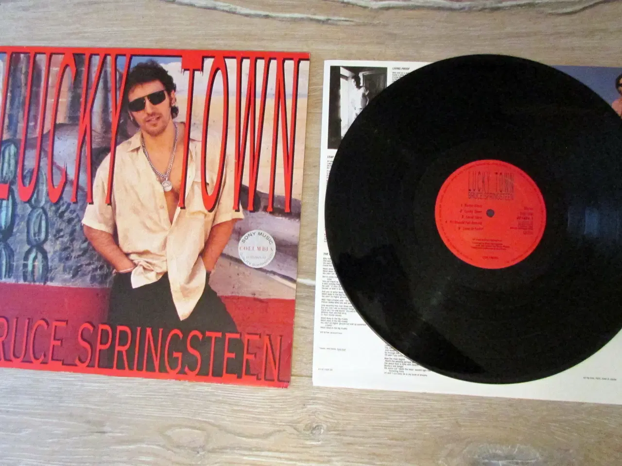 Billede 4 - BRUCE SPRINGSTEEN - LUCKY TOWN LP