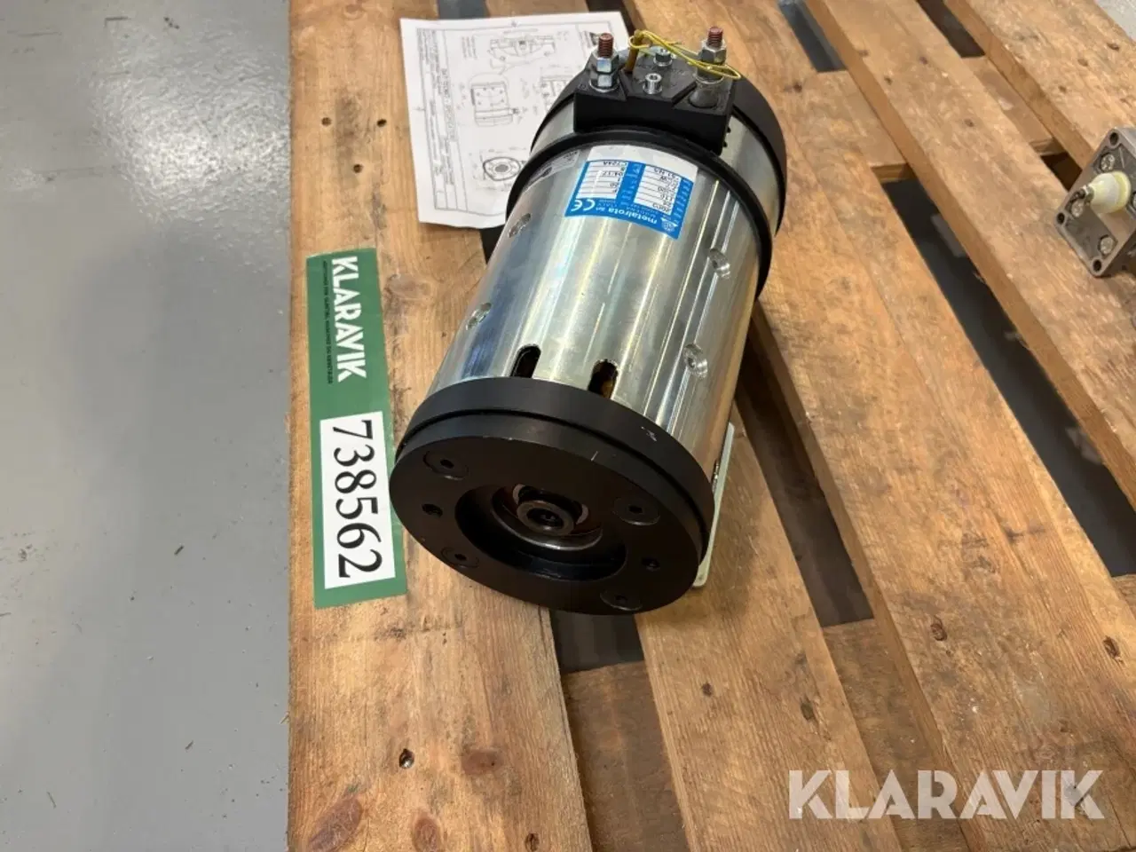 Billede 2 - El-motor Metalrota 151NA - 24 volt