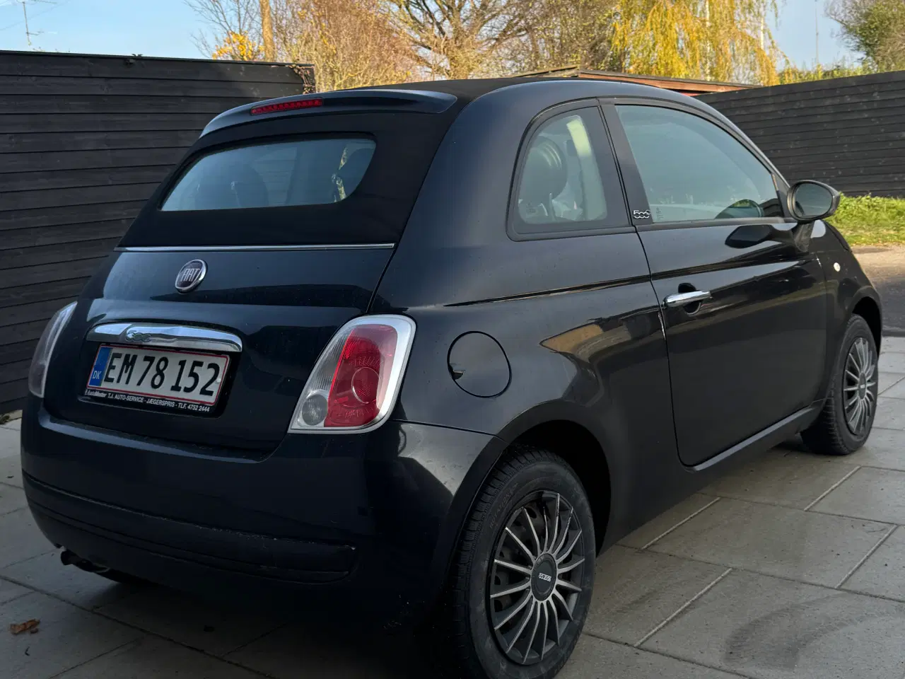 Billede 3 - Fiat 500C m. Lædersæder