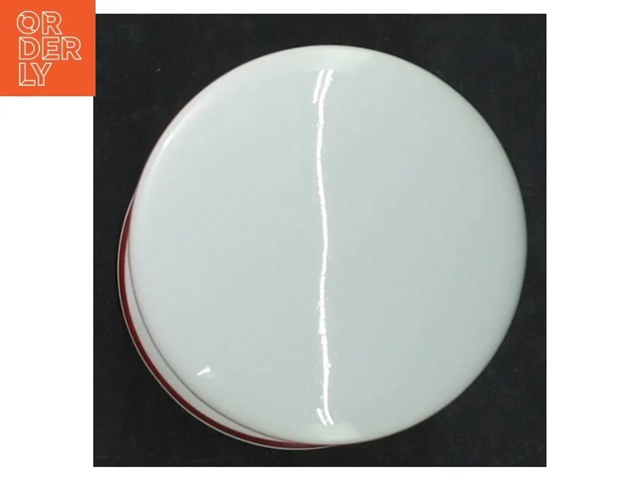 Billede 2 - Hvid porcelænspeberbøsse fra B&G (str. Ø 6,5x11,5 cm)